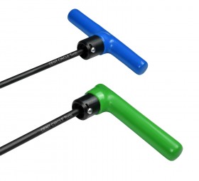 T / L ADJUSTABLE RATCHET HANDLES SET WITH 6 POSITIONS