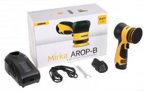 АКУМУЛАТОРНА ЕКСЦЕНТРИКОВА ПОЛИРАЩА МАШИНА MIRKA AROP-B 312NV