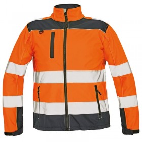 HIGH VISIBILITY SOFTSHELL JACKET RYTON HV
