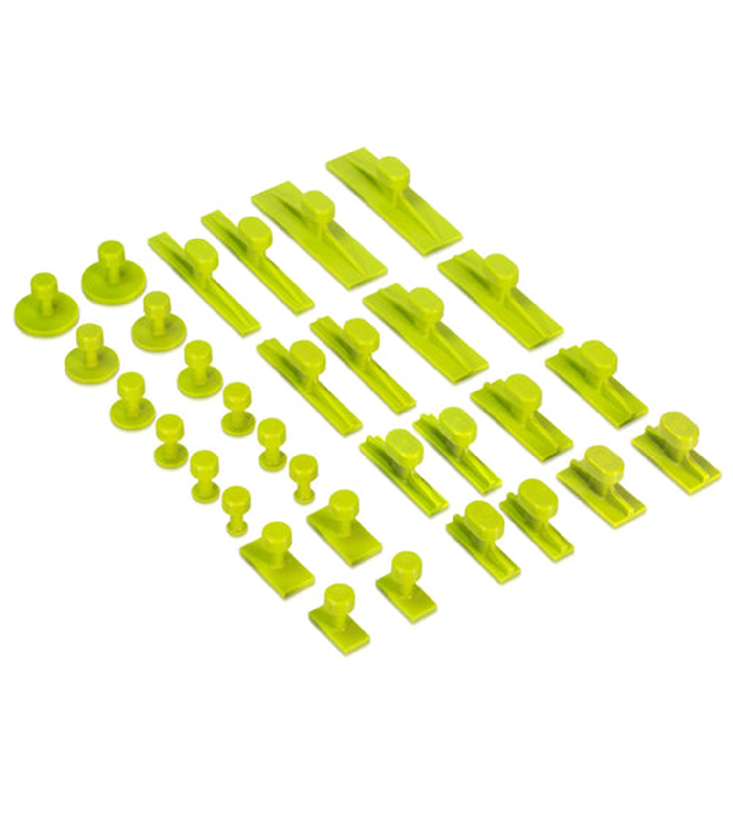 GLUE TABS GANG GREEN SMOOTH 32 pcs. / BLACK PLAGUE
