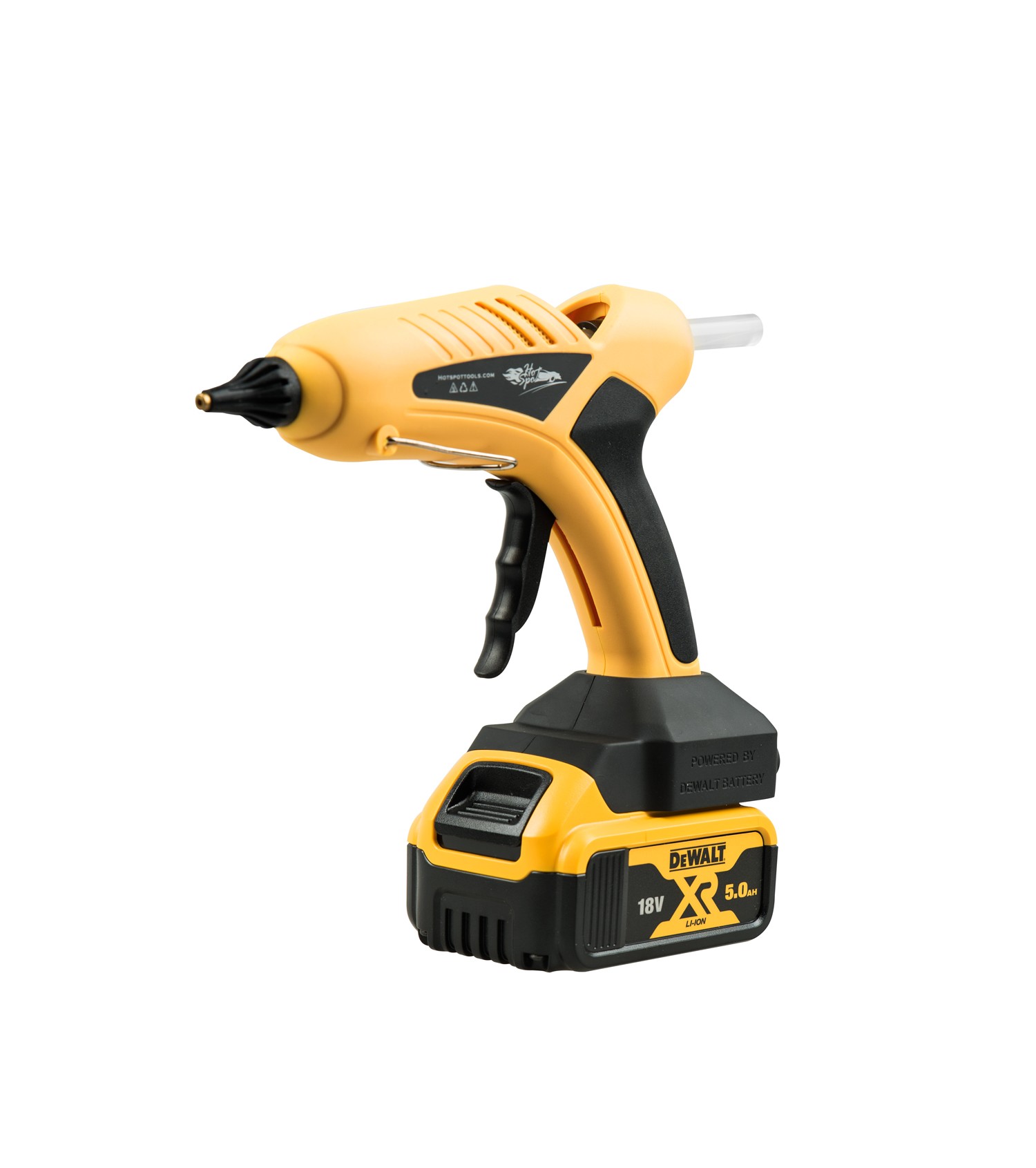 GLUE GUN "HOT SPOT" FOR DEWALT BATTERY