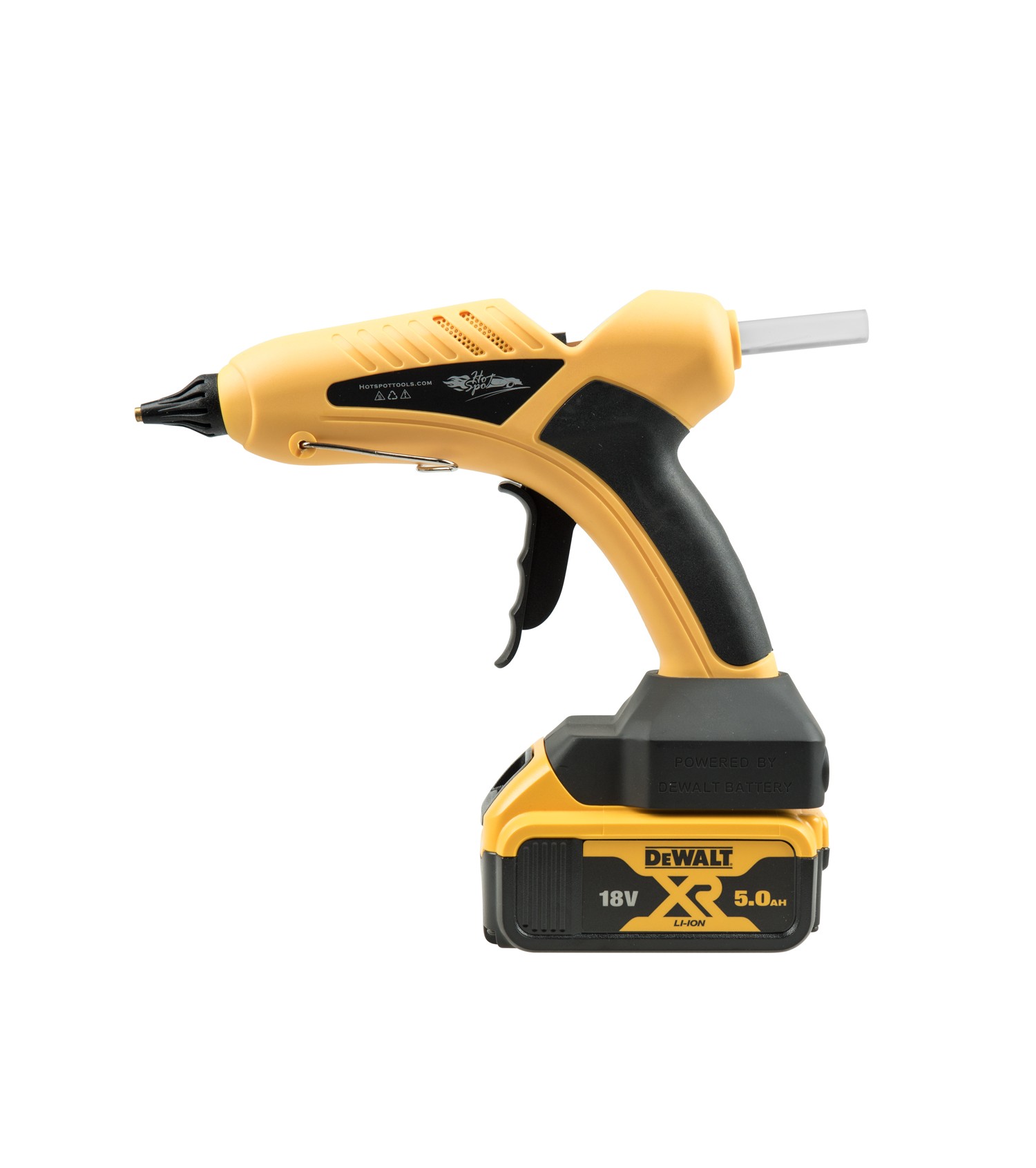 GLUE GUN "HOT SPOT" FOR DEWALT BATTERY